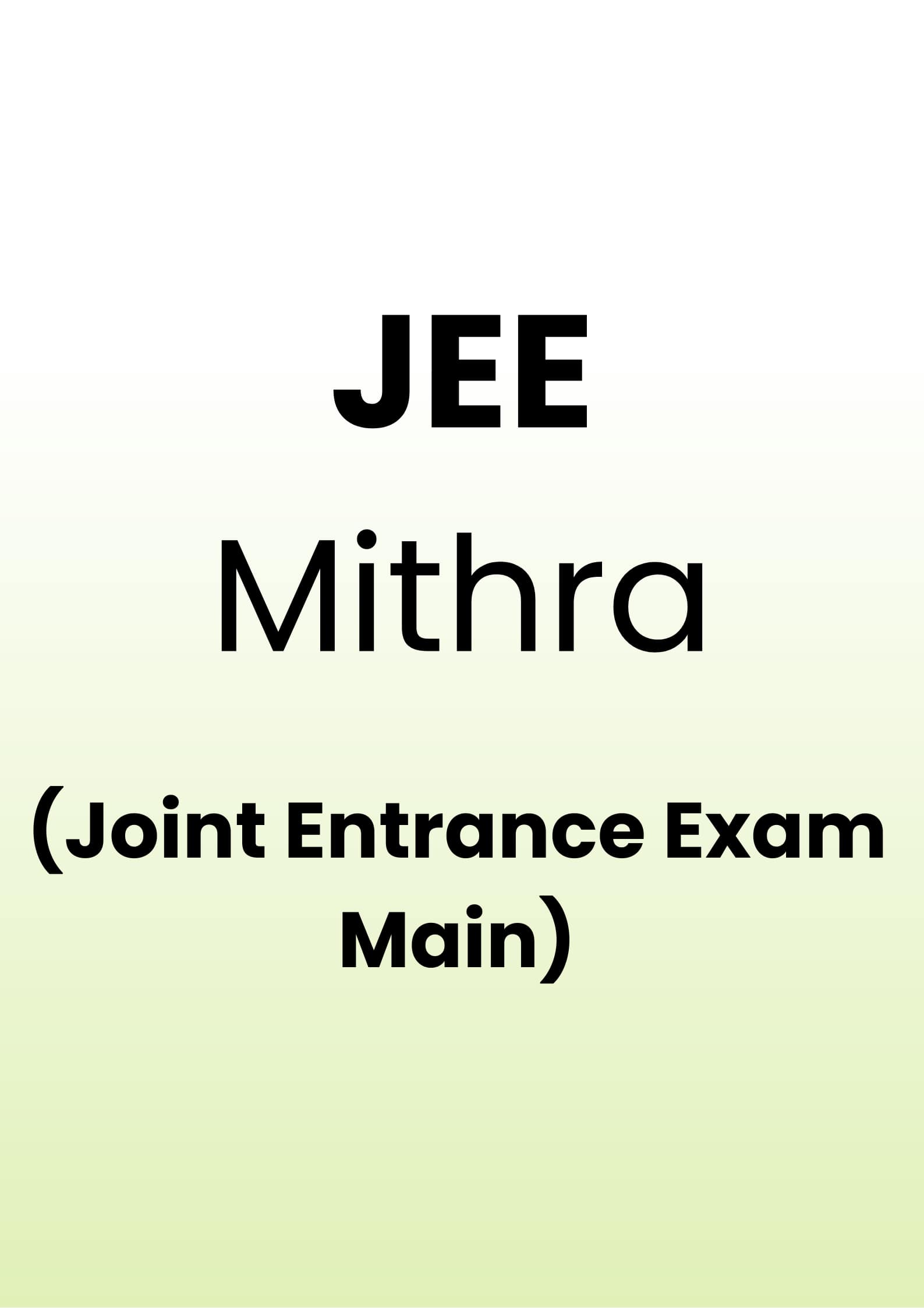 JEE Mithra